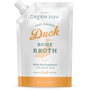 Green Juju Dog/Cat Bone Broth Duck 20oz