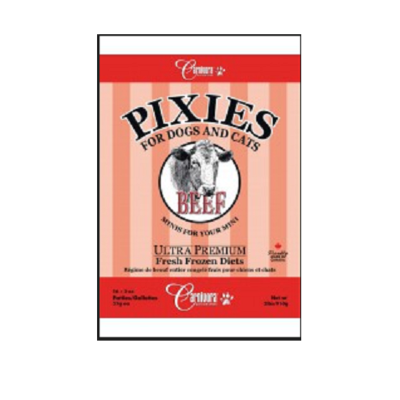 Carnivora Pixie Beef Diet 2LBS Edmonton Raw Dog Food Poochie
