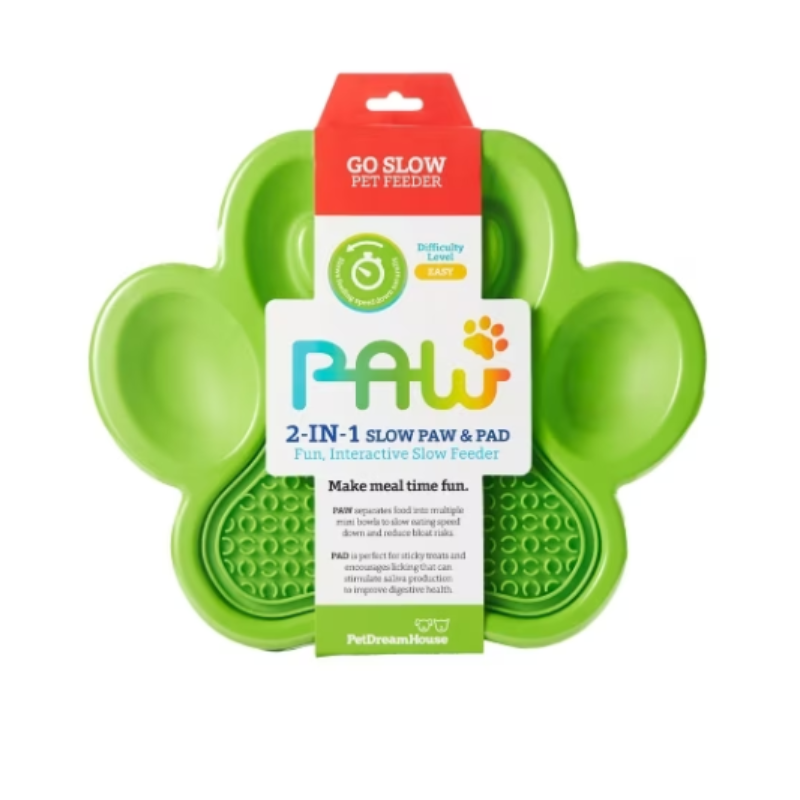 Pet Dream House Paw 2IN1 Slow Feeder Poochie Moochie Pet Store West