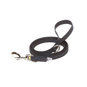 JULIUS K9 COLOR & GRAY "SUPER GRIP"  LEASH WITH HANDLE and "O" ring - 14mm/1.8M Long
