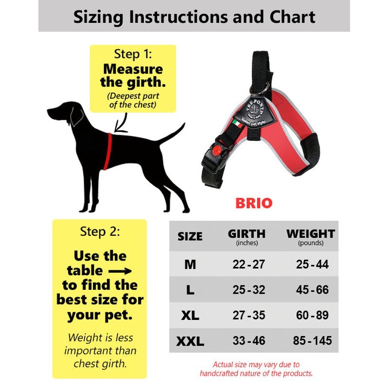 Tre Ponti Brio Harness for Medium & Larger Dogs Edmonton Harnesses