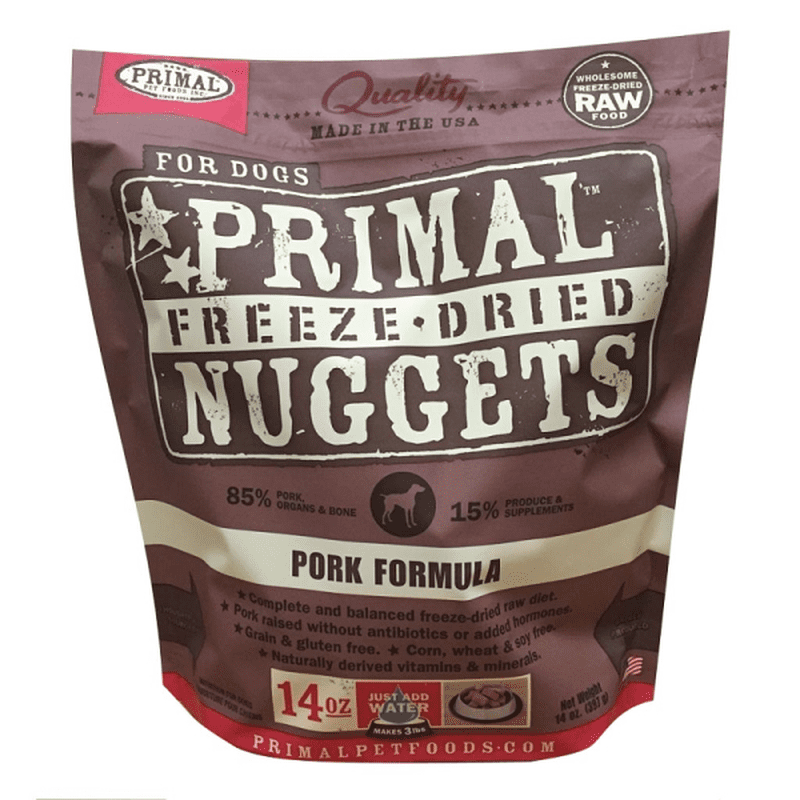 Primal Dog Freeze Dried Pork 5.5 or 14oz