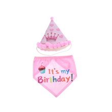 Birthday Party Hat & Bandana Set