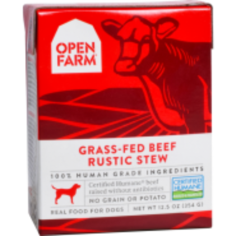 Open Farm Beef Rustic Stew 12.5oz Edmonton Raw Dog Food Poochie