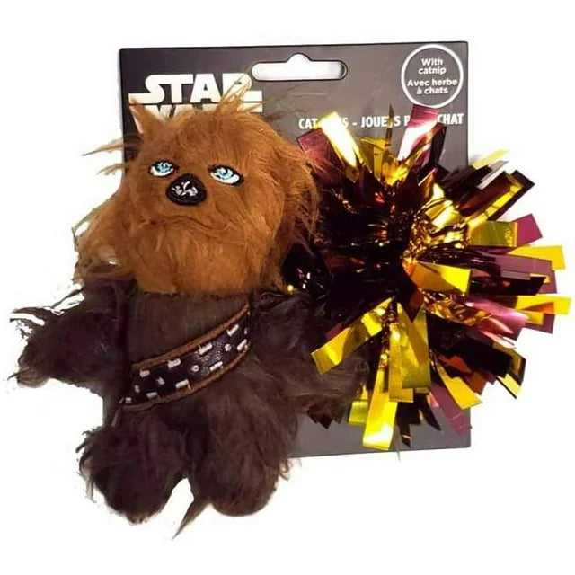 Star Wars Chewbacca Cat Toy Set With Catnip