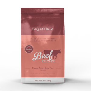 Green JuJu Dog Freeze Dried Raw Beef 14oz