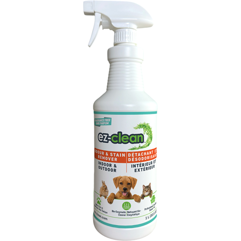 Fragrance Free Ez-Clean has the same great odour and stain removing power as original scent without the fragrance.