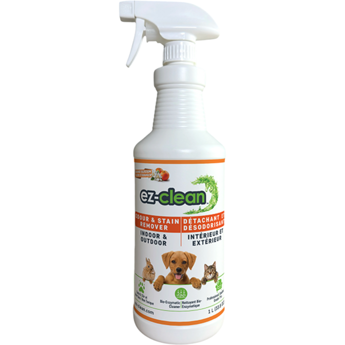 Ez-Clean Odour & Stain Remover Blossom Spray 1L