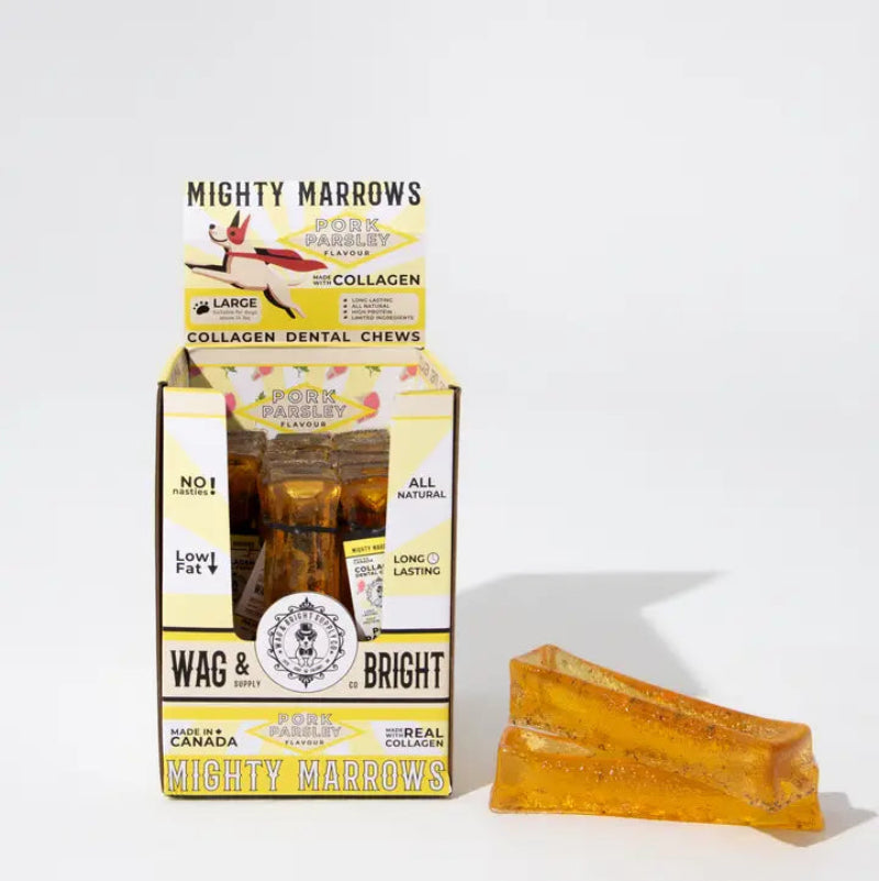 Wag & Bright Mighty Marrows Collagen Chews