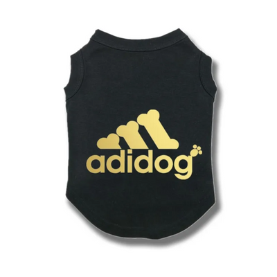 Adidog Sports Vest Reflective Lettering