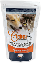 Carnivora Beef Frozen Raw Food 4LB or 24LB