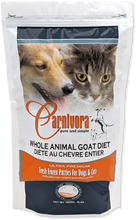 Carnivora Goat Frozen Raw Food 4LB or 24LB