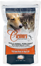 Carnivora Pork Dinner With Veggies & Fruit Frozen Raw Dog Food 4LB or 24LB