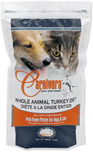 Carnivora Turkey Frozen Raw Food 4LB or 24LB