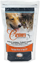 Carnivora Turkey Dinner With Veggies & Fruit Frozen Raw Dog Food 4LB or 24LB