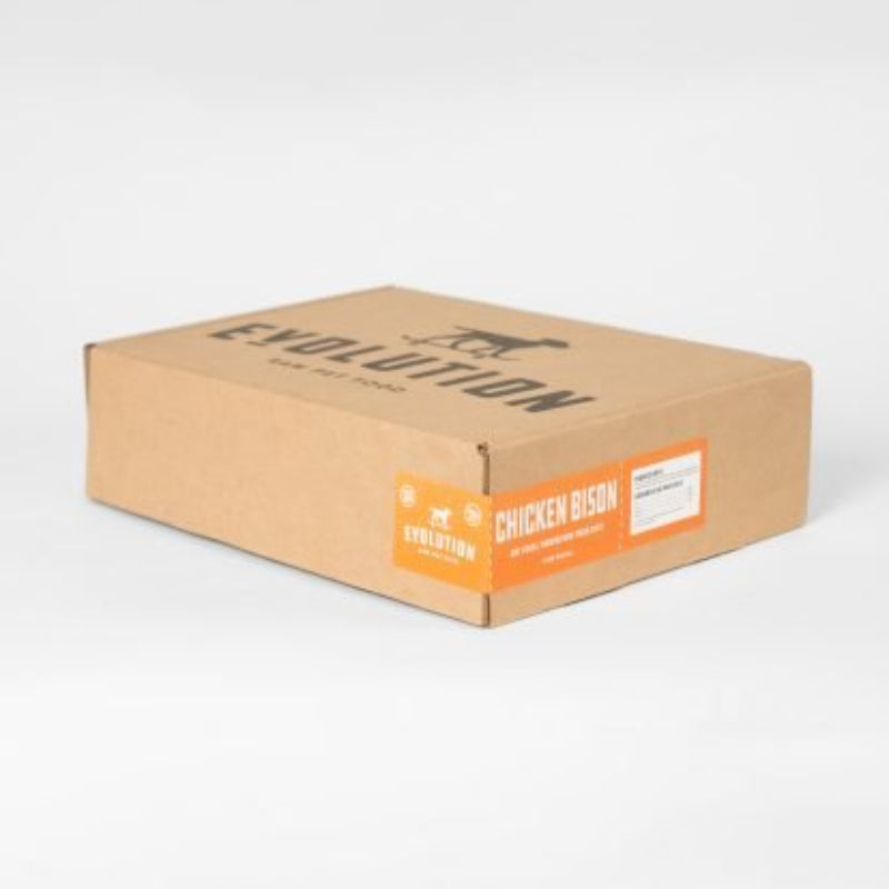 Evolution Raw Chicken & Bison Cat Food 8 lbs