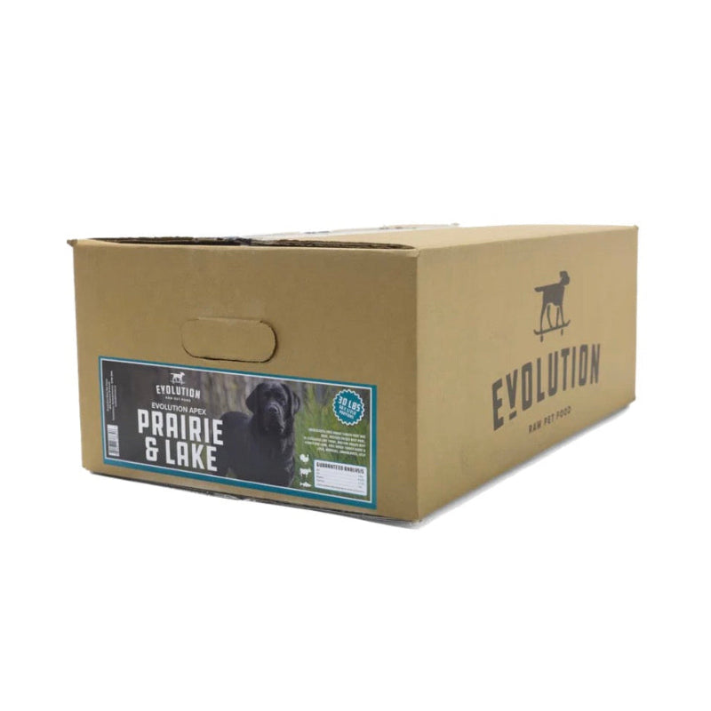 Evolution Raw Prairie & Lake Raw Dog Food 30 lbs
