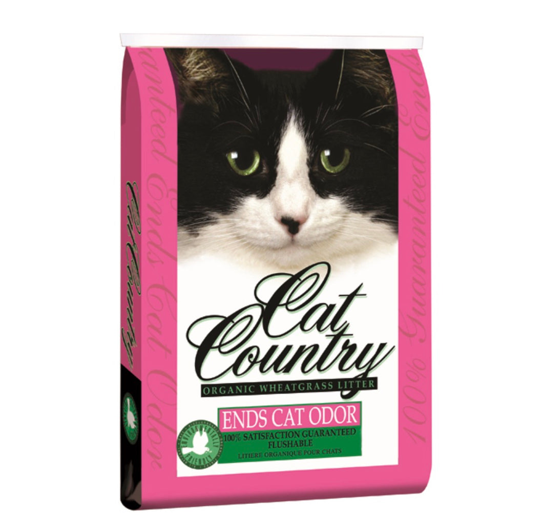 Mountain Meadow Cat Country Wheatgrass Pellet Litter - SCARS