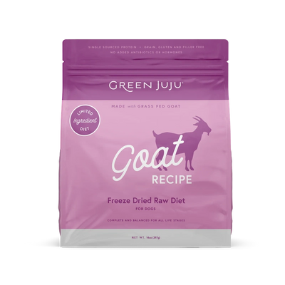 Green JuJu Dog Freeze Dried Raw Goat 14oz