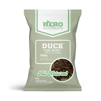 Hero Duck Mini Bones - 100 Pieces