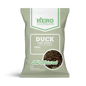 Hero Duck Mini Bones - 100 Pieces