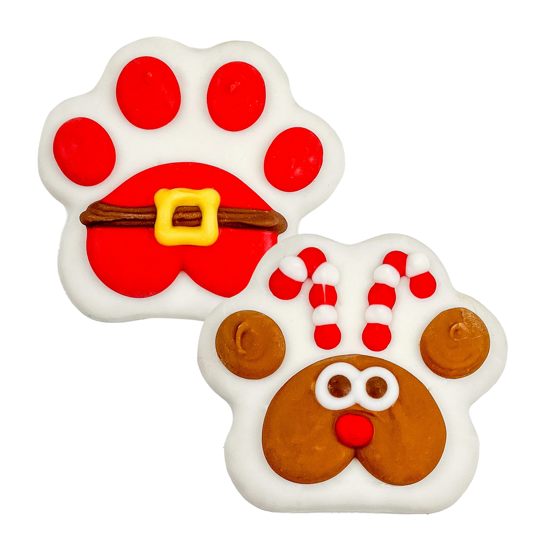 Bosco & Roxy Christmas Cookies - The Pawsome Pair