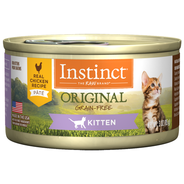 Instinct Cat Original GF Chicken Kitten - SCARS