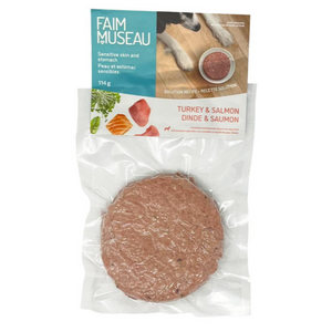 Faim Museau Single Patty Turkey & Salmon 114g