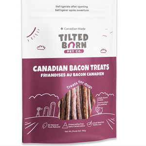 Tilted Barn (FarmFresh) Bacon Treats - 100g of Soft Chewy Meaty Sticks