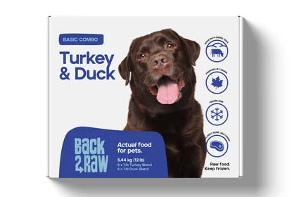 Back2Raw Basic Turkey & Duck Blend 12 LB