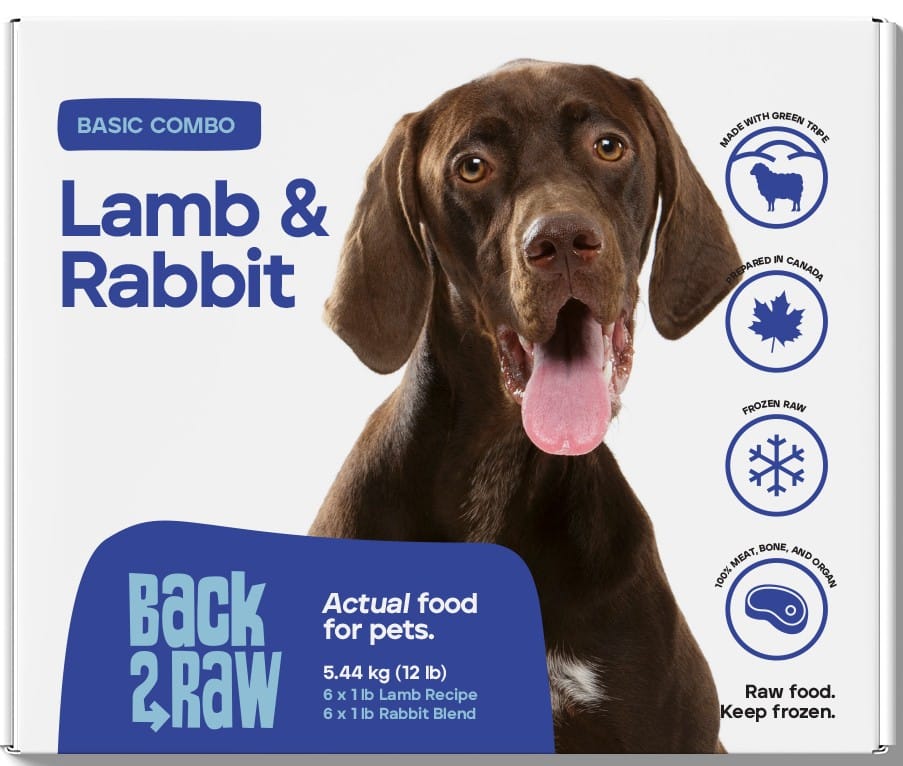 Back2Raw Basic Lamb & Rabbit Blend 12 LB