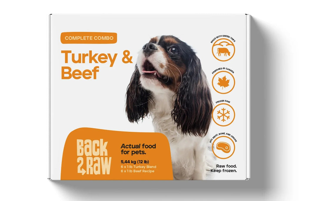 Back2Raw Complete Combo Turkey & Beef Blend 12 LB