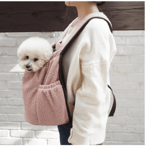 Fluffy Baby Front Carrier for Small Dogs