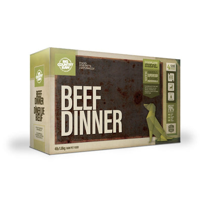 Beef Dinner Carton 4LB