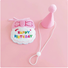 Birthday Bib & Hat Set