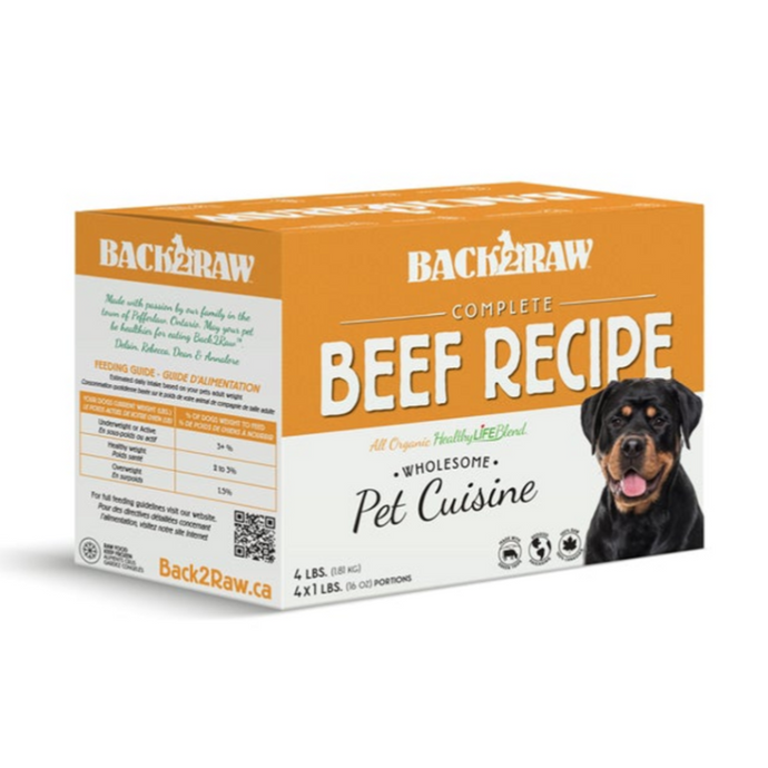 Back2Raw Complete Beef Blend 4lb
