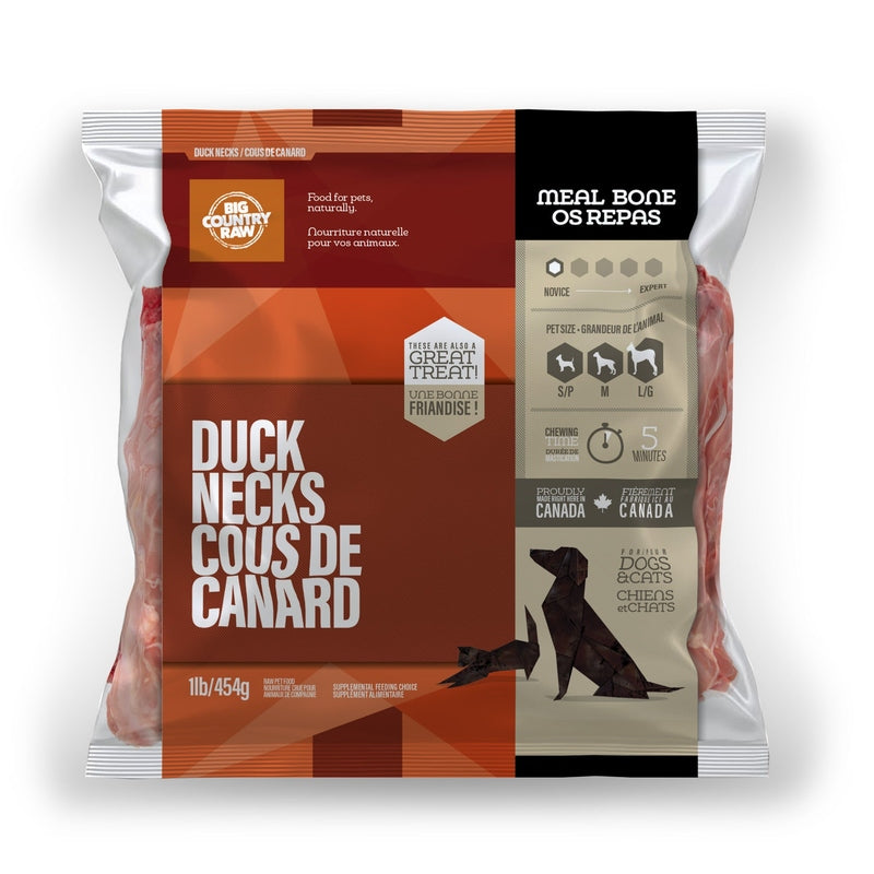 Duck Necks BCR Skinless 1LB