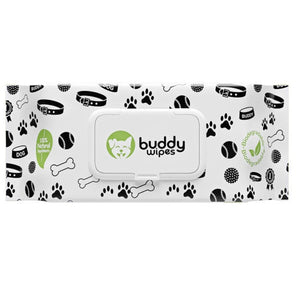 Buddy Wipes All-Natural Compostable Pet Wipes 100PK
