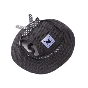 Summer Canvas Sun Hat Black Mesh