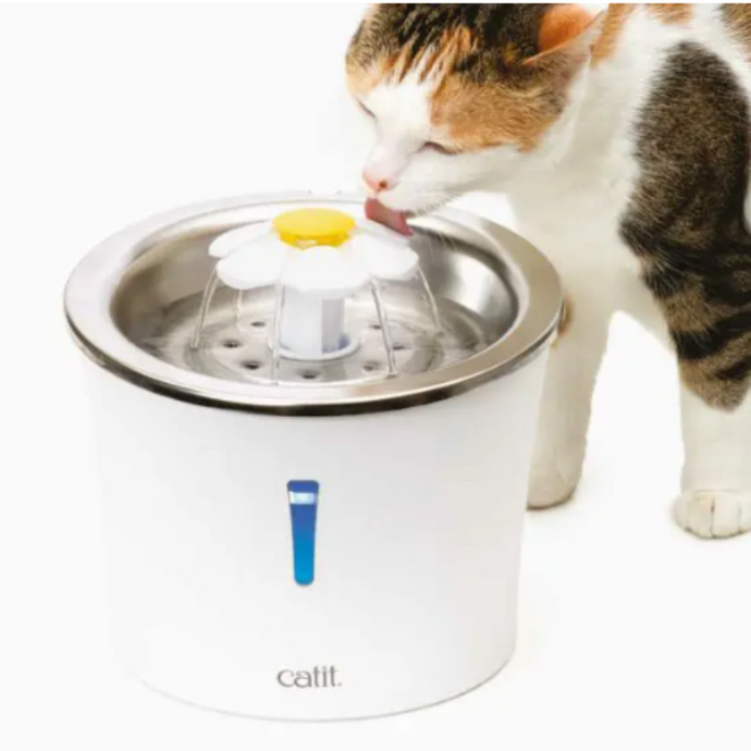 Catit Stainless Steel Flower Fountain