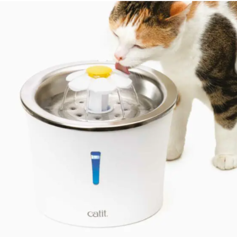 Catit Stainless Steel Flower Fountain