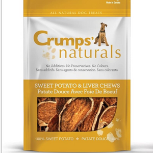 Crumps' Naturals Dog Sweet Potato & Liver Chews