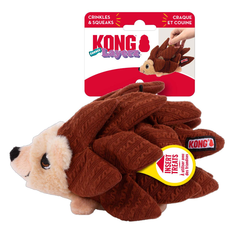 Kong Layerz Forage Hedgehog