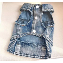 Denim Vest w/Leash Hook