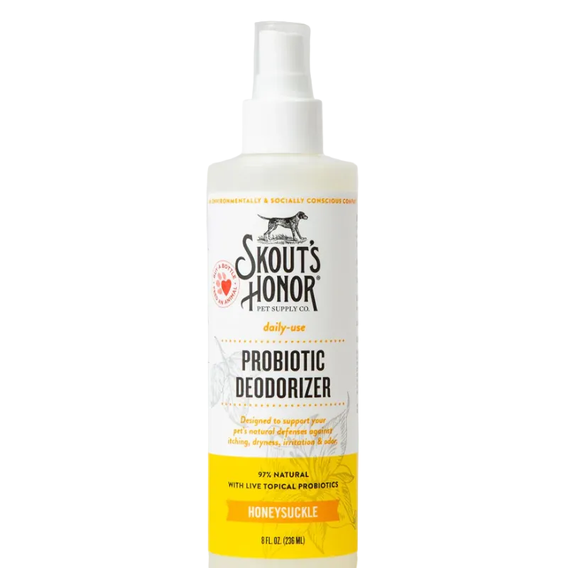 Skouts Probiotic Deodorizer Honeysuckle 8oz
