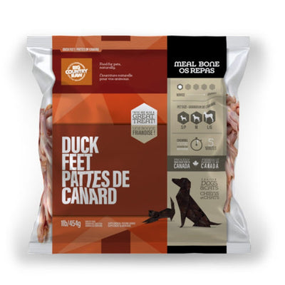 Duck Feet Frozen Raw 1LB