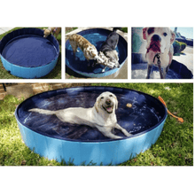 Foldable Dog Pool - Red or Blue