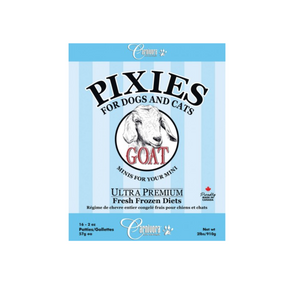 Carnivora Pixies Goat Diet - 2LB (16 patties)