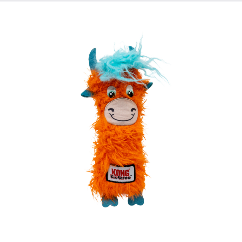 Kong Kickeroo Highland Cow for Cats