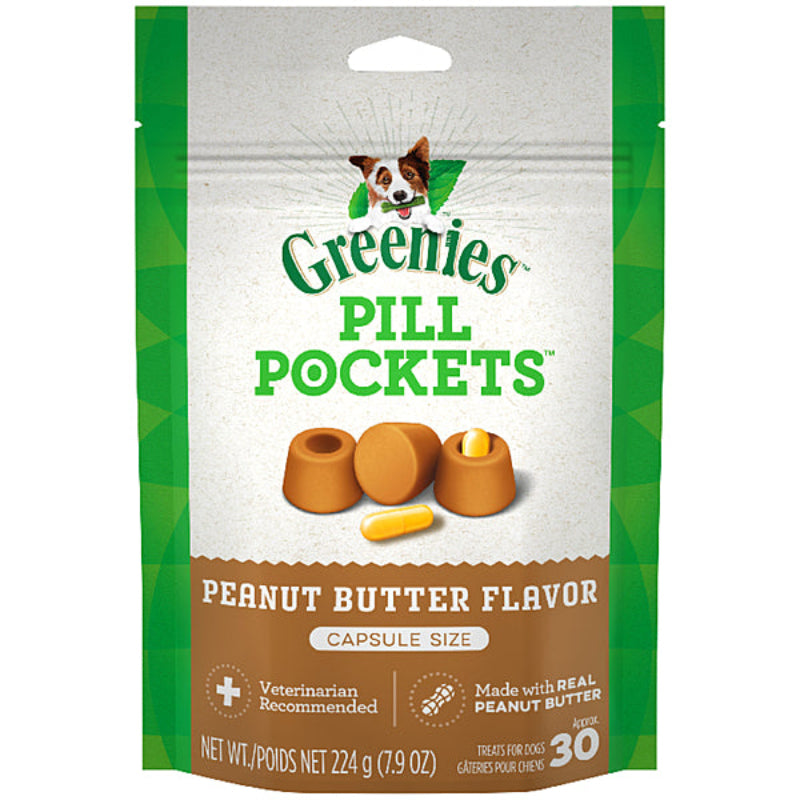 Greenies Pill Pockets Peanut Butter 7.9oz